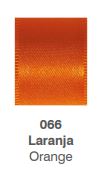 Fita Cetim Duplo T900/000 4mm Cor 066 Laranja Unidade