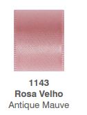 Fita Progresso Cetim Simples 10mm 10m Cor 1143 Rosa Velho Unidade