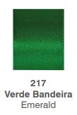 Fita Progresso Cetim 10m 22mm Cor 217 Verde Bandeira Unidade