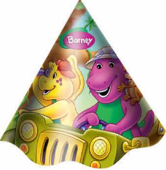 Chapu Barney 10 Unidades