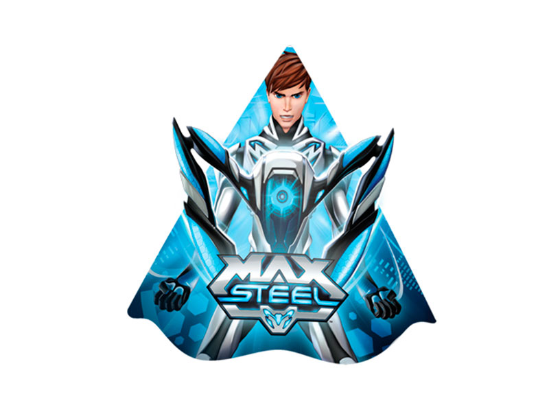 Chapu New Max Steel 08 Unidades