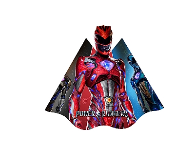 Chapu Power Rangers Filme 08 Unidades