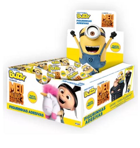 Chicle Buzzy Minions 100 Unidades
