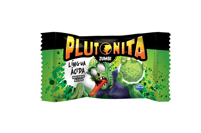 Chicle Plutonita Forca Verde Lngua cida