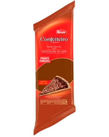 Recheio Fornevel Chocolate Ao Leite 1,01kg Unidade