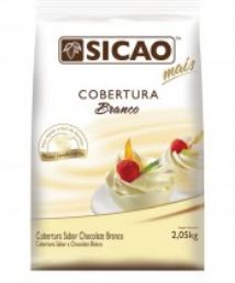 Gotas De Chocolate Fracionado 2,05kg Sicao Branco