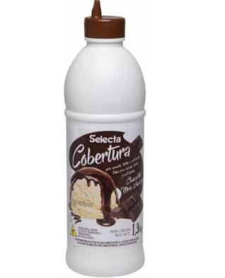 Cobertura Para Sorvete 1,3kg Chocolate Unidade