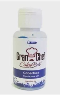 Color Bits Cobertura 50g Azul Unidade