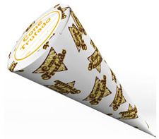 Papel Para Cone Trufado 10x15 Branco