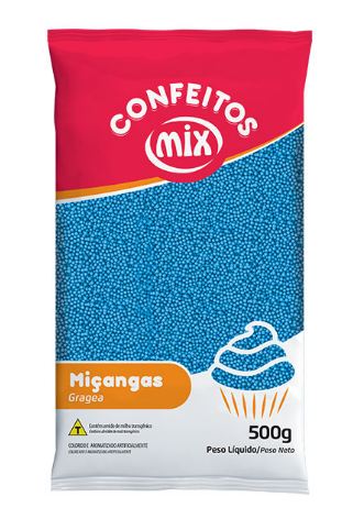 Confeito Mianga 500g Azul