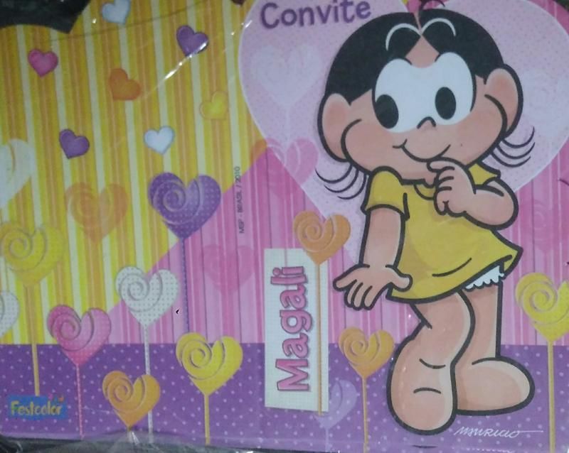 Convite Magali 08 Unidades