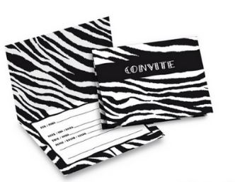 Convite Zebra