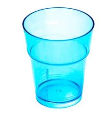 Mini Copo 010 ml Acrlico Azul 50 Unidades