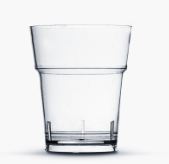 Mini Copo 010 ml Acrlico Cristal 50 Unidades