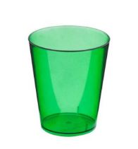 Mini Copo 025 ml Acrlico Verde Escuro 10 Unidades