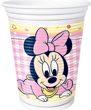 Copo Plstico Baby Minnie E Amigos