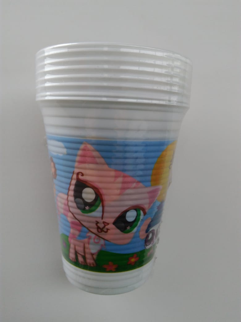 Copo Littlest Pet Shop 08 Unidades