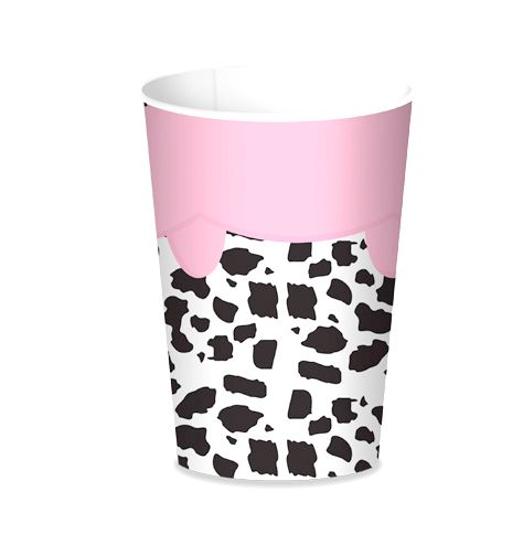 Copo Papel Miga Sua Loca 180ml 08 unidades