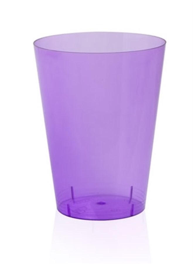 Copo 200 ml Acrlico Roxo 10 Unidades