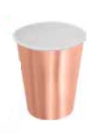 Copo Papel Bronze 10 Unidades