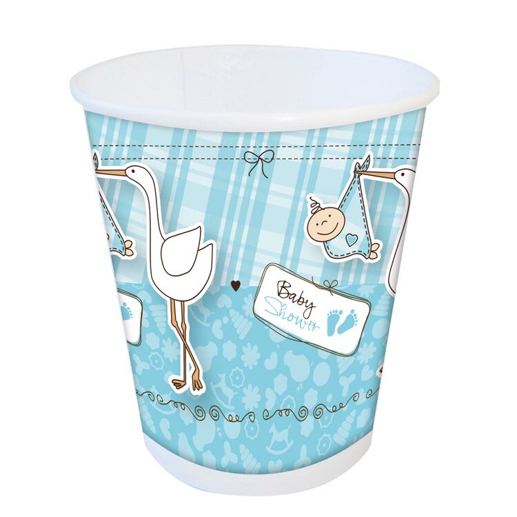 Copo Baby Cegonha Azul