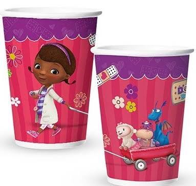 Copo 180 ml Doutora Brinquedos 08 unidades