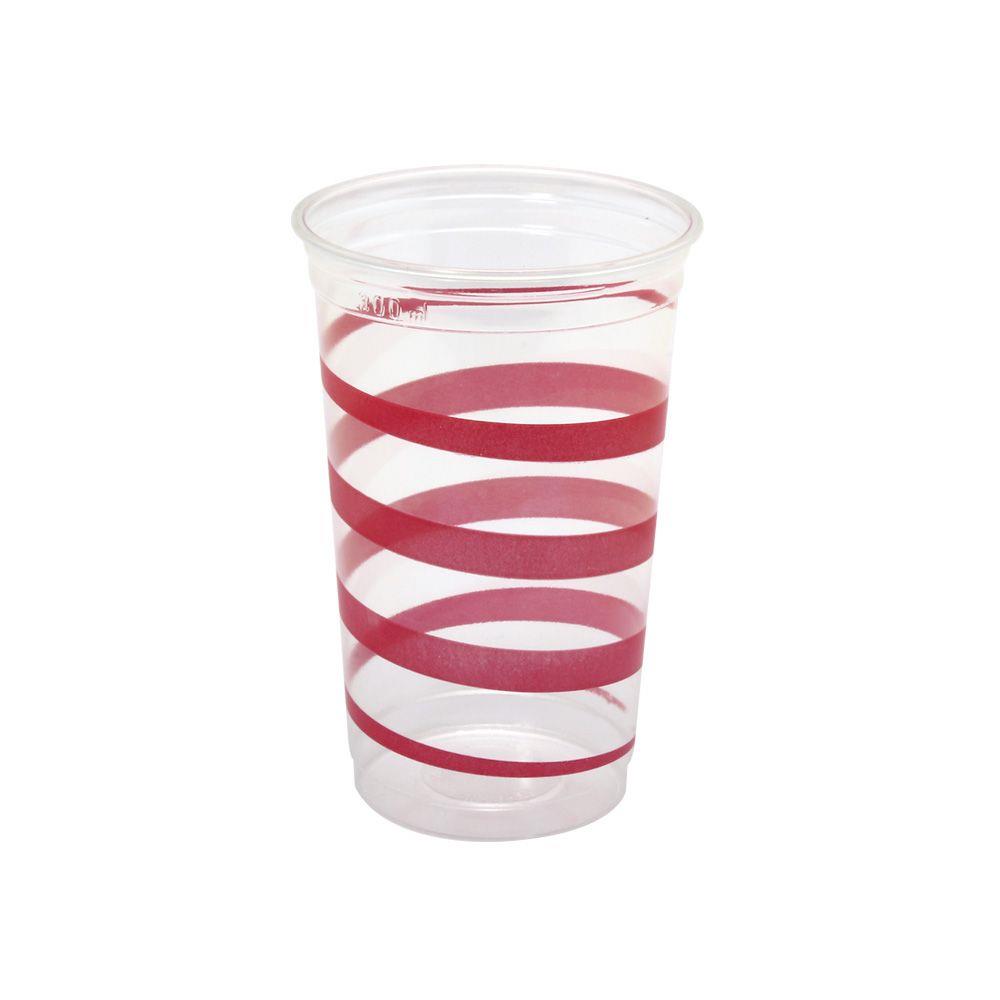 Copo Mania Festa 300 ml Plstico Rosa 30 Unidades