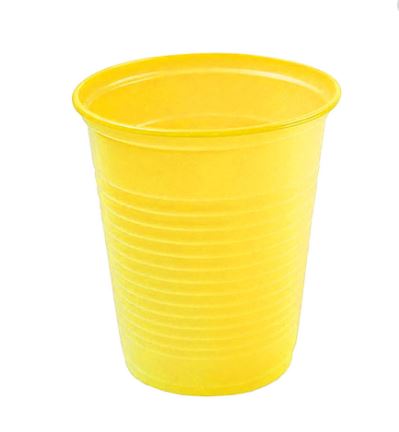 Copo Biodegradvel Amarelo 200ml 50 Unidades