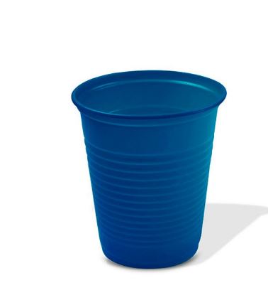 Copo Biodegradvel Azul 200ml 50 Unidades