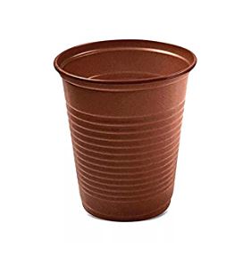 Copo Biodegradvel Marrom 200ml 50 Unidades