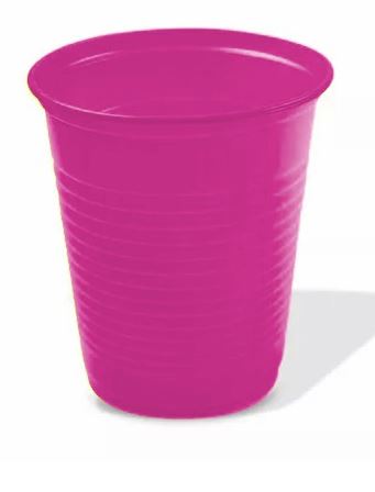 Copo Biodegradvel Pink 200ml 50 Unidades