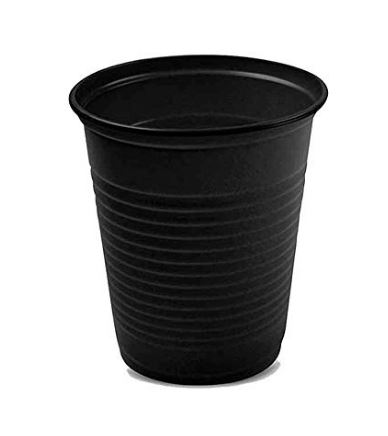 Copo Biodegradvel Preto 200ml 50 Unidades
