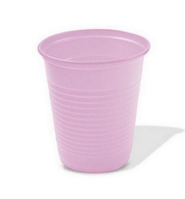 Copo Biodegradvel Rosa 200ml 50 Unidades