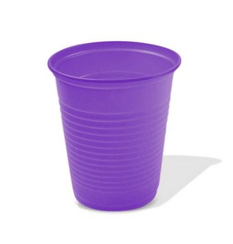 Copo Biodegradvel Roxo 200ml 50 Unidades
