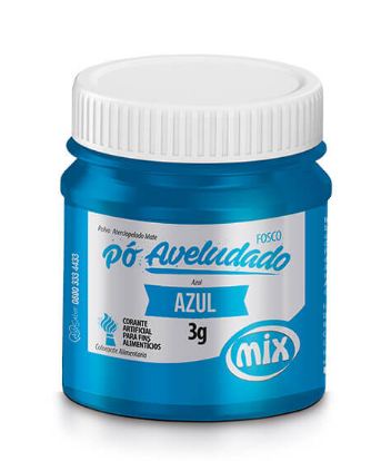 P Aveludado 3g Mix Azul Fosco