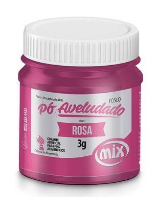 P Aveludado 3g Mix Rosa Fosco