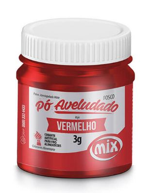 P Aveludado 3g Mix Vermelho Fosco