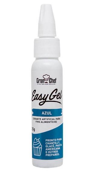 Corante Easy Gel 25g Azul Unidade
