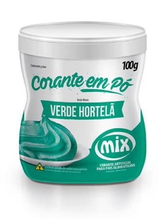 Corante Em P 5g Mix Verde Hortel