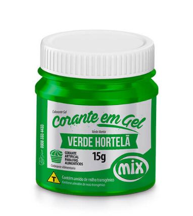 Corante Gel Mix 15g Verde Hortel Unidade