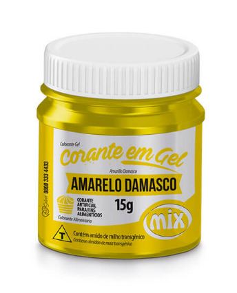 Corante Gel Mix 15g Amarelo Damasco Unidade