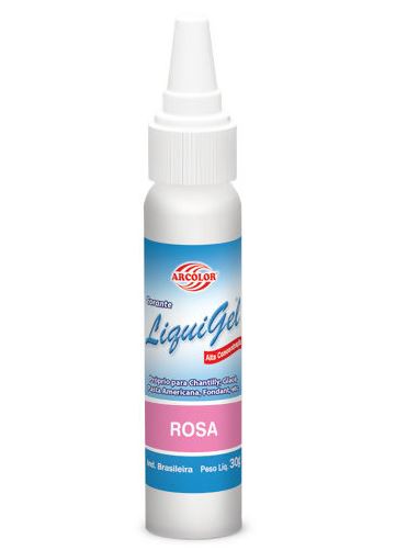 Corante Liquigel 30g Arcolor Rosa