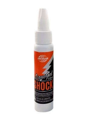 Corante Liquigel 30g Arcolor Shok Laranja Unidade
