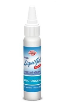 Corante Liquigel 30g Arcolor Shok Turquesa Unidade