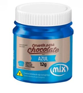 Corante Para Chocolate Mix Azul Unidade