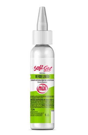Corante SoftGel Mix 25g Verde Limo