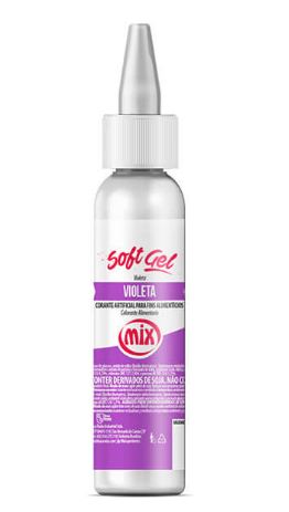 Corante SoftGel Mix 25g Violeta