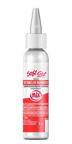 Corante Softgel 150g Mix Vm Morango Unidade