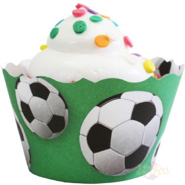 Wrapper Para Cupcake Futebol 12 Unidades