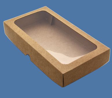 Caixa Retangular 4 D Kraft 17x11,5x3,5cm Unidade